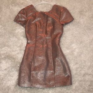 Sparkly light pink Express dress